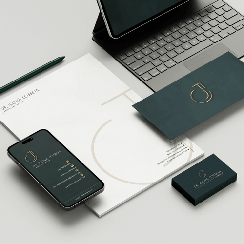 Designer Alanne Dias DIGITAL ART Pacote de Identidade Visual Essencial - Design Minimalista