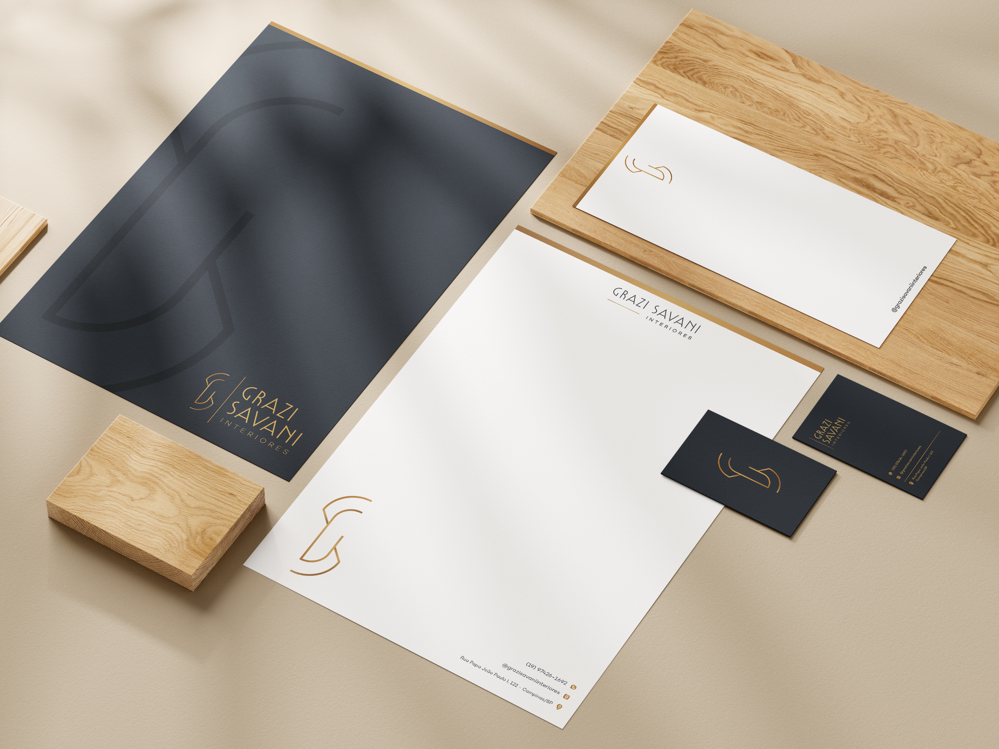 Design de identidade visual de marca premium por Alanne Dias