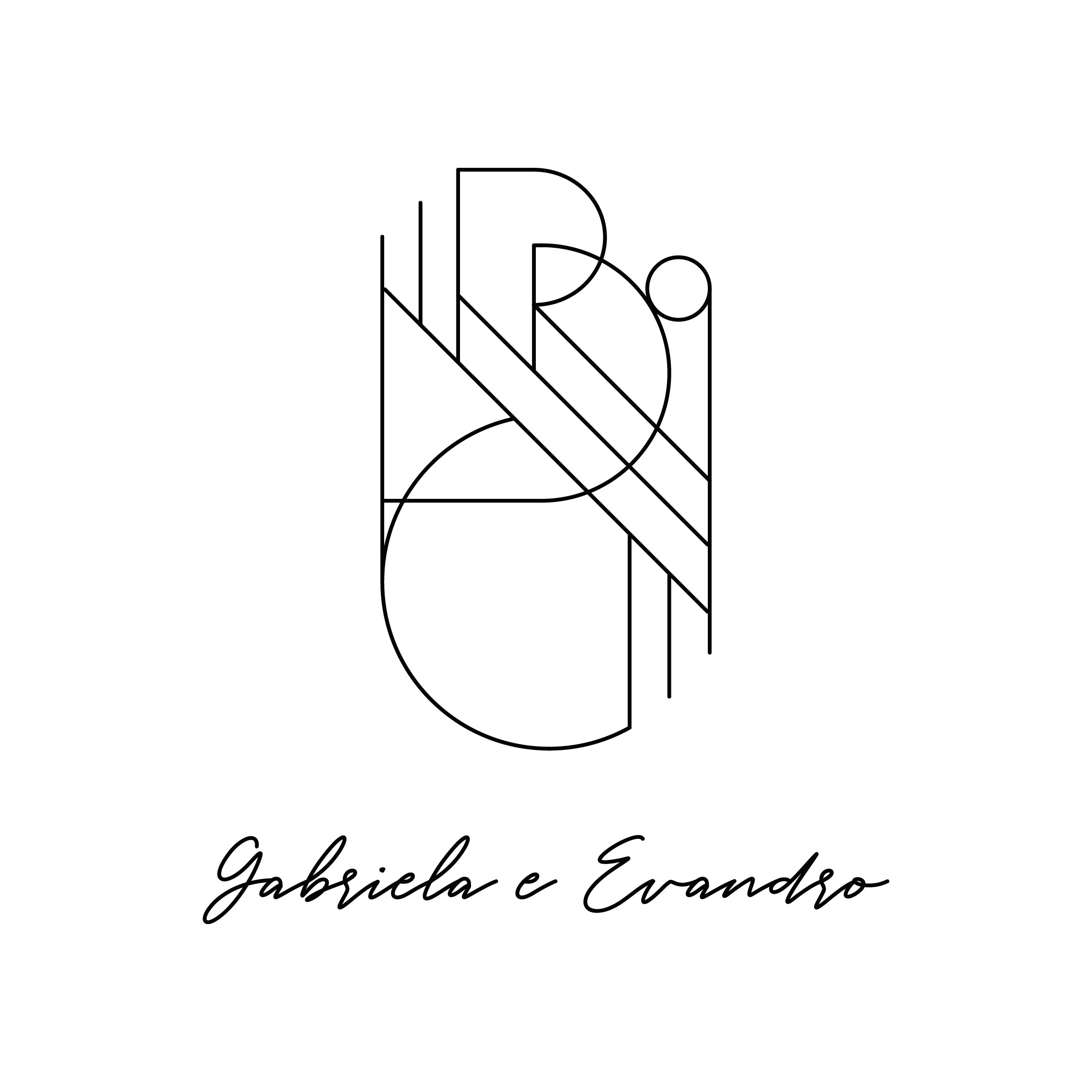 Custom minimalist monogram by Alanne Dias: a personalized symbol for tattoos or framing, featuring bespoke brand identity and strategic design.